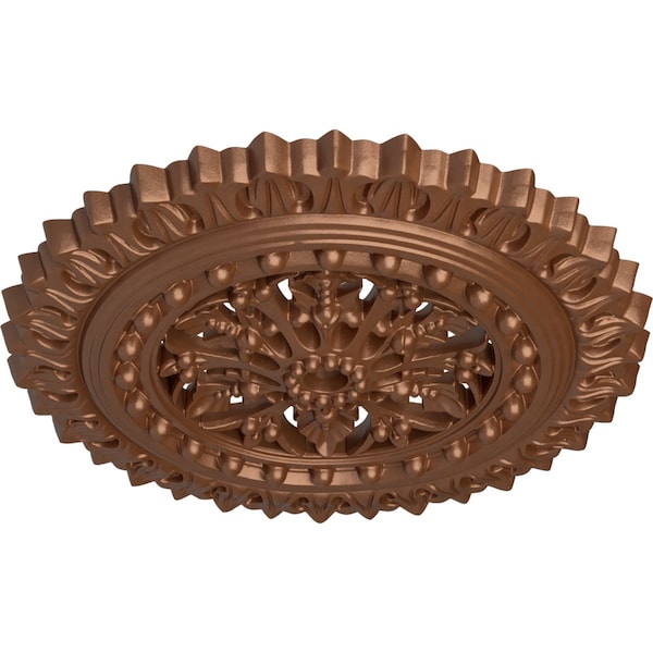 Sellek Ceiling Medallion (Fits Canopies Up To 1 1/8), 18 1/2OD X 7/8ID X 1 1/2P